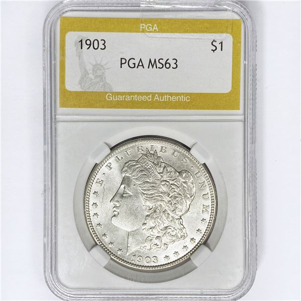 1903 Morgan Silver Dollar PGA MS63
