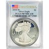Image 1 : 2010-W American 1oz Silver Eagle PCGS PR70 DCAM