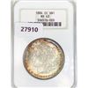 Image 1 : 1884-CC Morgan Silver Dollar NGC MS63
