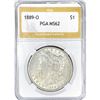 1889-O Morgan Silver Dollar PGA MS62