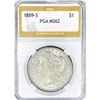 1889-S Morgan Silver Dollar PGA MS62