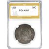 1829 Capped Bust Half Dollar PGA MS61