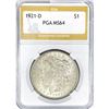 1921-D Morgan Silver Dollar PGA MS64