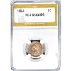 Image 1 : 1864 Indian Head Cent PGA MS64 RB