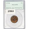 Image 1 : 1908 Indian Head Cent PCGS MS64 RB
