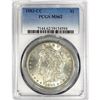 Image 1 : 1883-CC Morgan Silver Dollar PCGS MS62