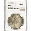 Image 1 : 1879-O Morgan Silver Dollar NGC MS62