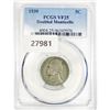 1939 Jefferson Nickel PCGS VF25 Dbld Monticello