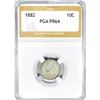 Image 1 : 1882 Seated Liberty Dime PGA PR64