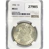 Image 1 : 1902 Morgan Silver Dollar NGC MS61