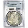 1884 Morgan Silver Dollar PCGS MS64