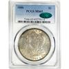 1886 CAC Morgan Silver Dollar PCGS MS65