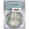 1886 Morgan Silver Dollar PCGS MS66
