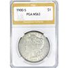 1900-S Morgan Silver Dollar PGA MS63