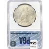 Image 2 : 1921 Silver Peace Dollar PGA MS63+ High Relief