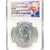 Image 1 : 2023 1oz G.B. S2Â£ NGC MS69 K. Charles III