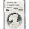 2010-W American 1oz Silver Eagle NGC PF70 Ultra CA