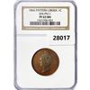 Image 1 : 1866 Liberia Cent NGC PF63 BN, KM-PN11