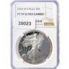 Image 1 : 2004-W American Silver Eagle NGC PF70 UC