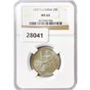 Image 1 : 1937 20C .12oz F.I. China Silver NGC MS63