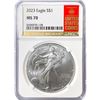 Image 1 : 2023 American Silver Eagle NGC MS70