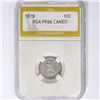 Image 1 : 1878 Seated Liberty Dime PGA PR66 CAMEO