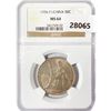 Image 1 : 1936 50C .4oz F.I. China Silver NGC MS64