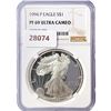 Image 1 : 1994-P American Silver Eagle NGC PF69 UC