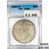 Image 1 : 1889-CC Morgan Silver Dollar ICG AU55