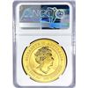 Image 2 : 2022p Australia 2oz Gold $200 NGC MS70