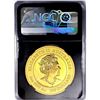 Image 2 : 2023 Australia 2oz Gold $200 NGC MS70 1st Releases