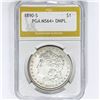 Image 1 : 1890-S Morgan Silver Dollar PGA MS64+ DMPL