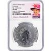 Image 1 : 2023 1oz G.B. S2Â£ NGC MS69 Q. Elizabeth II
