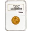 Image 1 : 1908 20K .26oz Denmark Gold NGC MS65