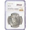 Image 1 : 1922-D Silver Peace Dollar NGC MS61