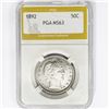 Image 1 : 1892 Barber Half Dollar PGA MS63