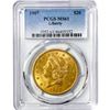 1907 $20 Gold Double Eagle PCGS MS61