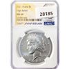 Image 1 : 2021 Silver Peace Dollar NGC MS69 100th Ann, HR