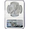 Image 2 : 2021 Silver Peace Dollar NGC MS69 100th Ann, HR