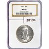 Image 1 : 1951 Franklin Half Dollar NGC MS64