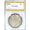 1898-S Morgan Silver Dollar PGA MS63