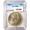 1882-O Morgan Silver Dollar ICG MS65