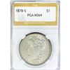 Image 1 : 1878-S Morgan Silver Dollar PGA MS64