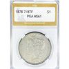 Image 1 : 1878 7/8TF Morgan Silver Dollar PGA MS61