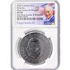Image 1 : 2023 1oz G.B. S2Â£ NGC MS69 King Charles III