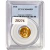 Image 1 : 1938 Wheat Cent PCGS MS66 RD