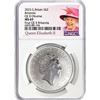 Image 1 : 2023 1oz G.B. S2Â£ NGC MS69 Q. Elizabeth II