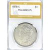 Image 1 : 1878-S Morgan Silver Dollar PGA MS65 PL