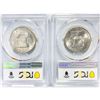 Image 2 : 1953-S Set (2) Franklin Half Dollar PCGS MS65