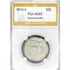 Image 1 : 1915-S Panama-Pacific Half Dollar PGA MS65